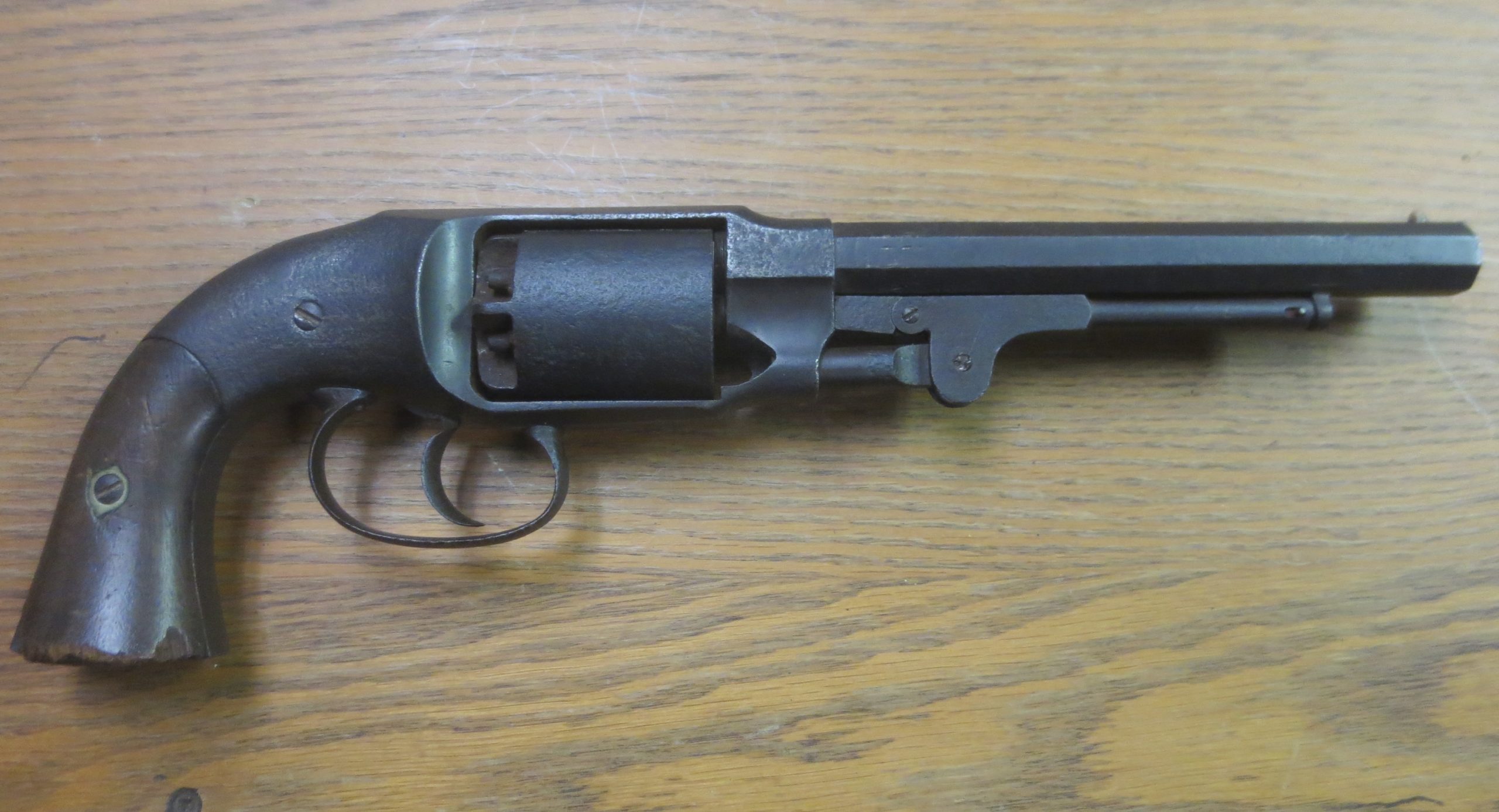 RARE Civil War Pettengill Army Revolver One Of Produced Battleground Antiques