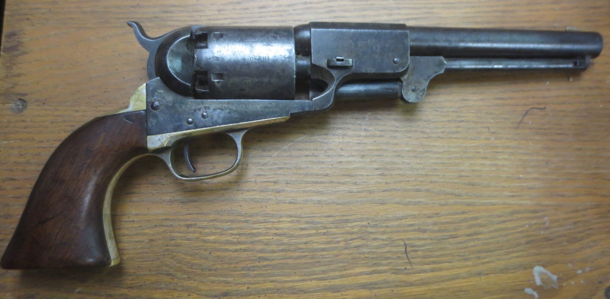 MASSIVE Civil War Era Colt Rd Model DRAGOON Revolver Superb Battleground Antiques