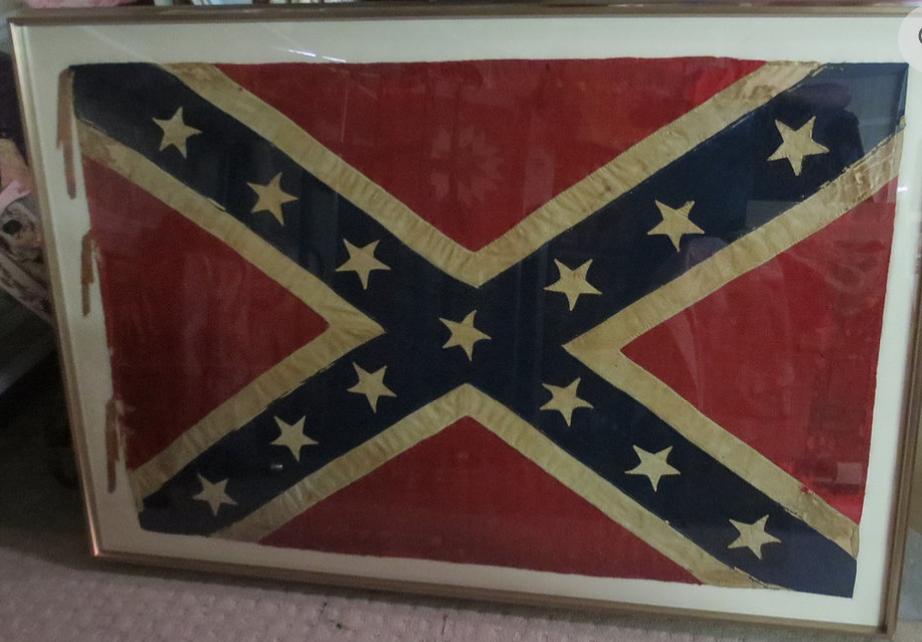 preserved battle flag