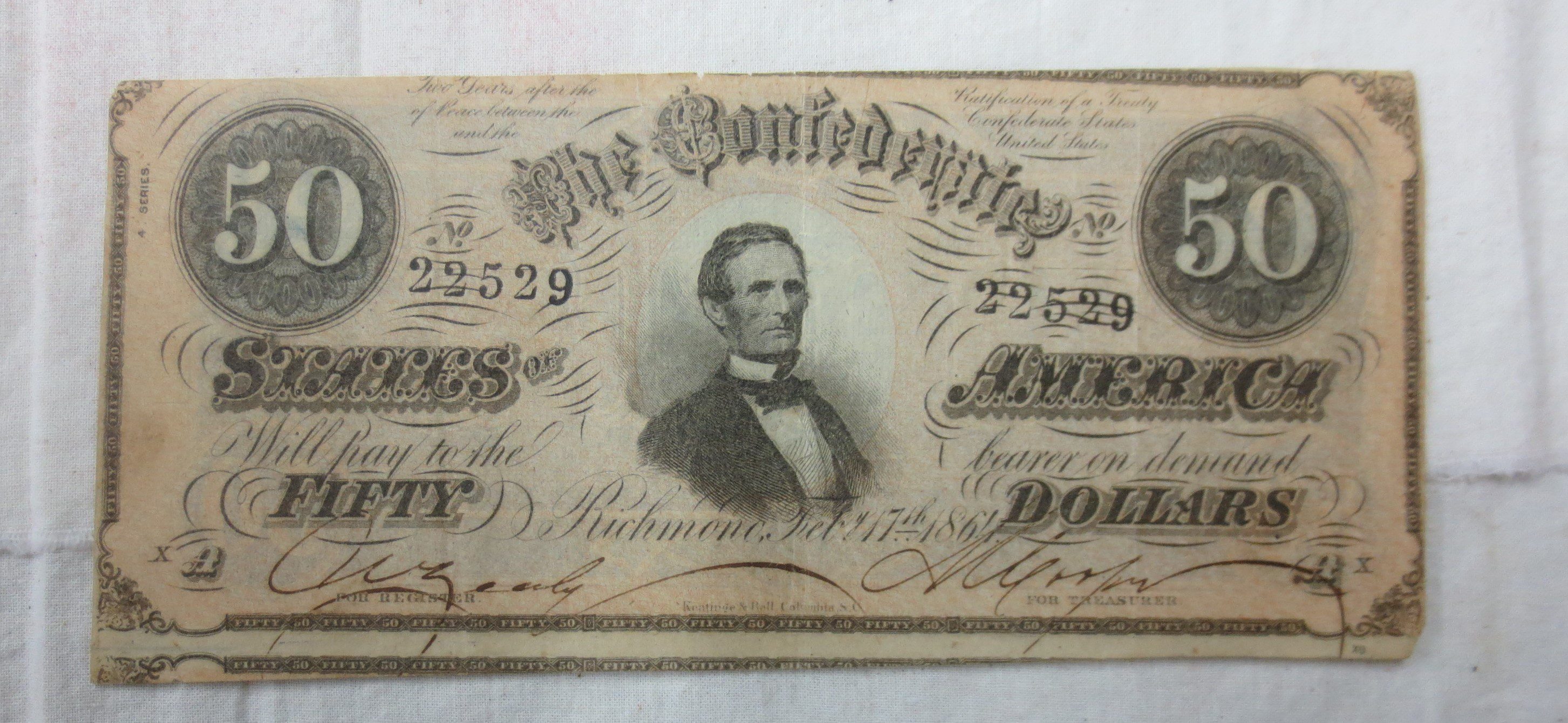 old 50 bill