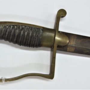 snake-like design on sword handle
