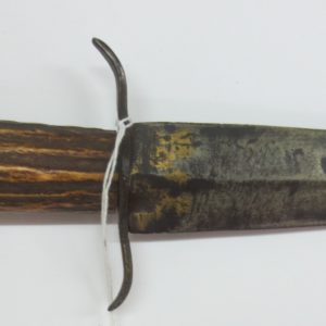 Wooden handle knife