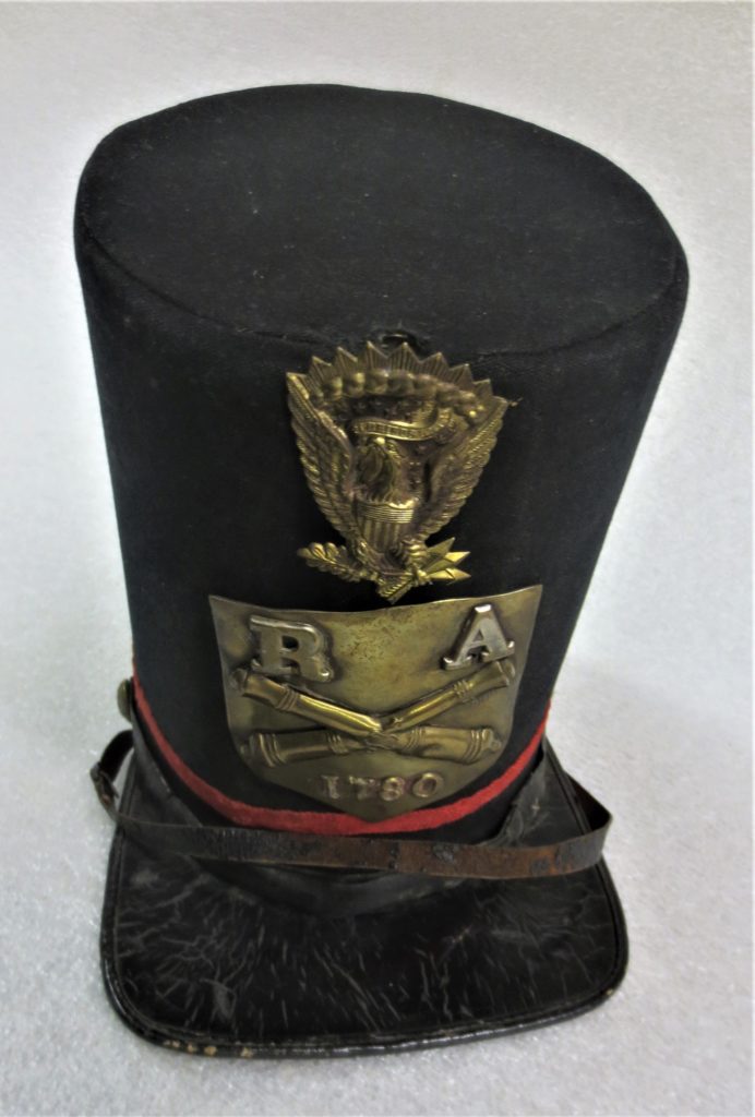 Antebellum 1850s US Militia artillery shako hat, nice! – Battleground ...