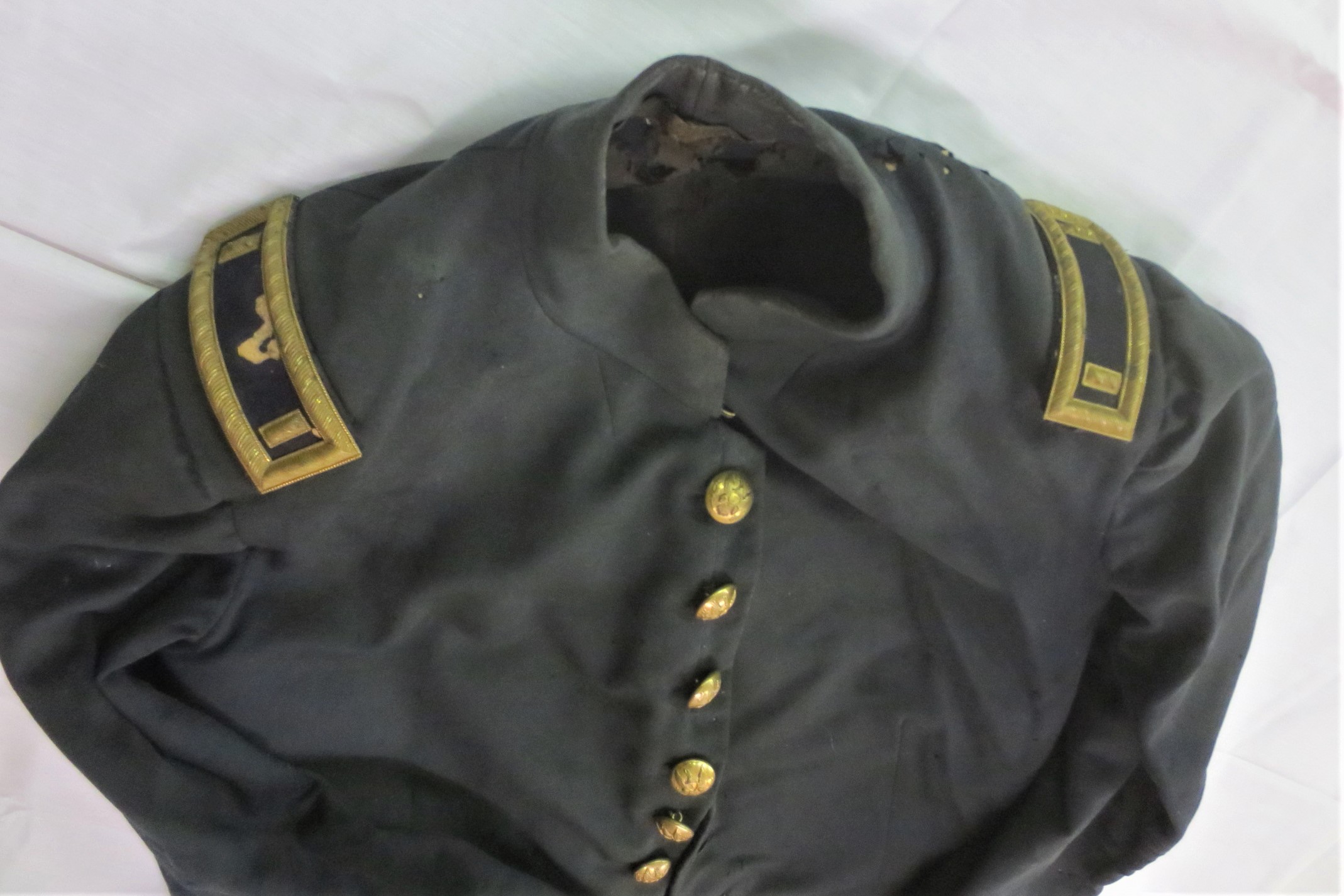 Rare Civil War 52nd Massachusetts 1st Sergeant frock coat, later ...