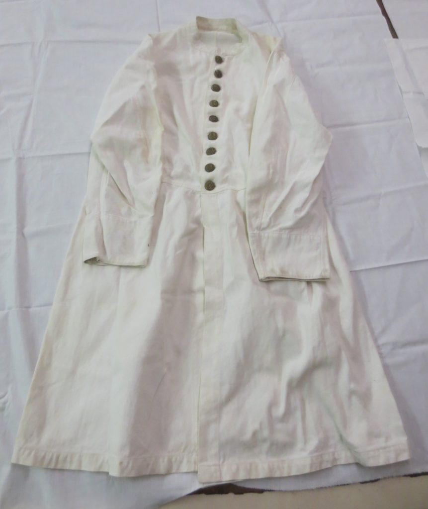 Beyond rare Civil War Hospital Steward's enlisted frock coat, near MINT ...