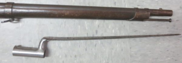 Fine M1819 Hall Rifle Dated 1834, Percussion Conversion, With Bayonet 