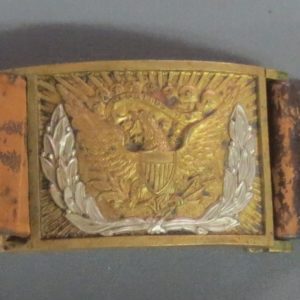 Estate found Civil War US Model 1851 Non commissioned officer sword belt set