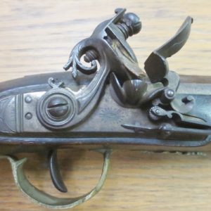 Exceptional flintlock officer grade pistol, 1790-1800, from Trebizonde (Turkey), Napoleonic era
