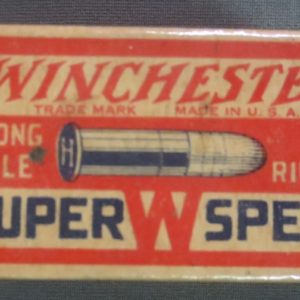 C39. .22 long rimfire, box of 50, Super Speed, Winchester