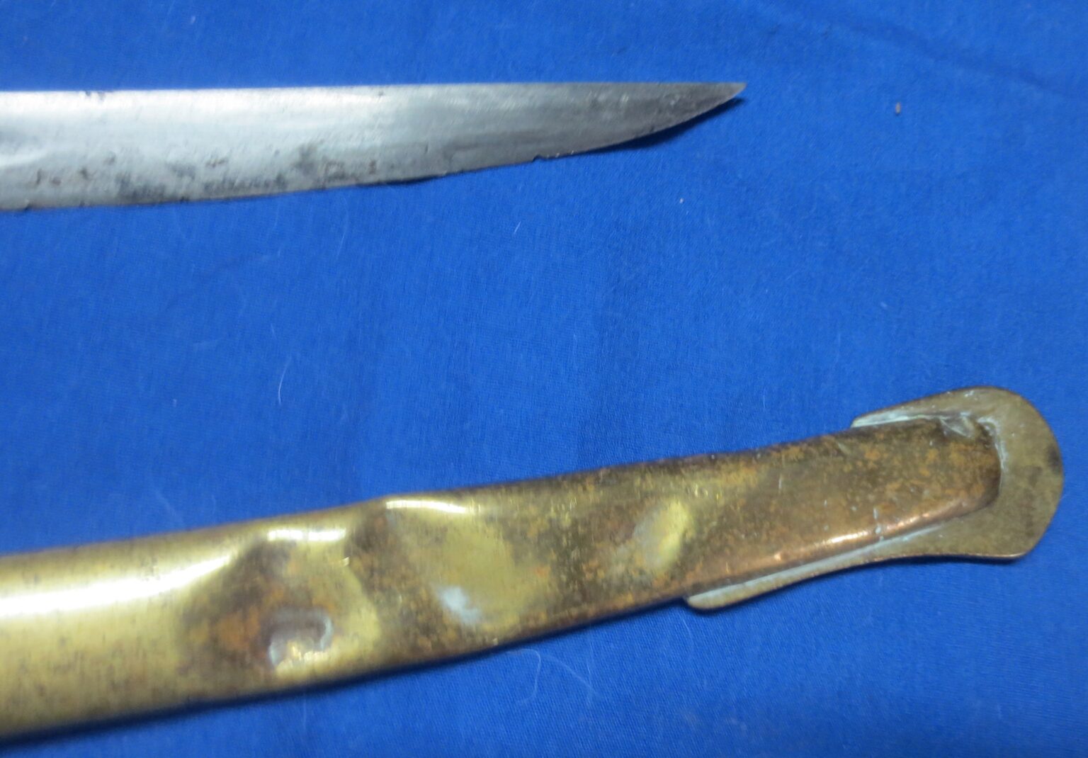 RARE Civil War cavalry officer M1840/60 sword with brass scabbard ...