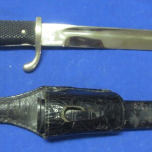 Mint WWII German K98 Mauser dress bayonet with throg