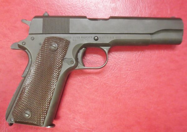 Exceptional Wwii Us M1911a1 Remington Rand 45 Acp Early 1944 Battleground Antiques 8195