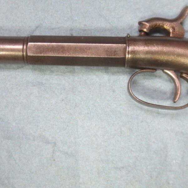 Civil War era single shot .38 percussion boot pistol Allen & Wheelock