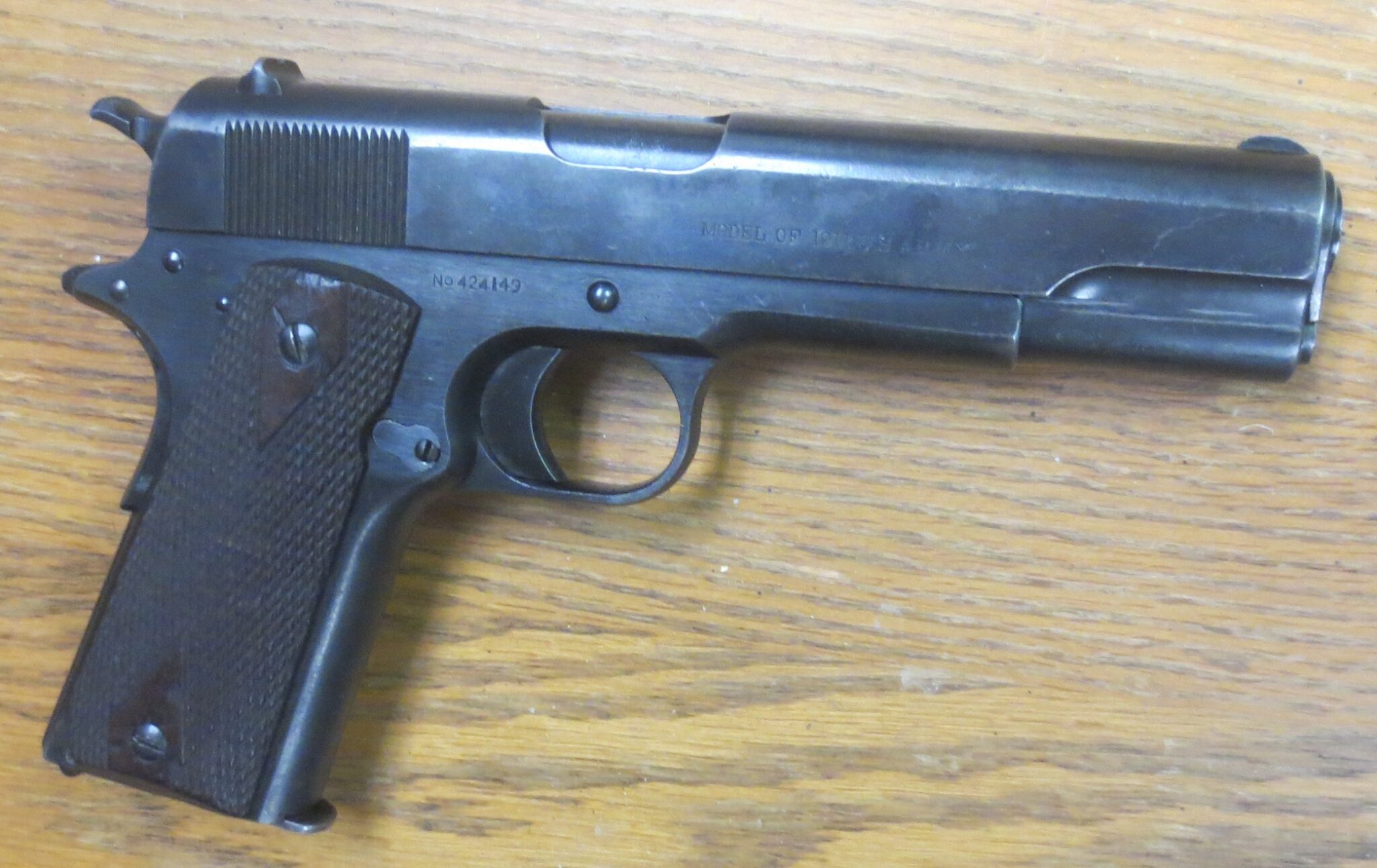 Exceptional WW1 Colt M1911 .45 acp 1918 – Battleground Antiques