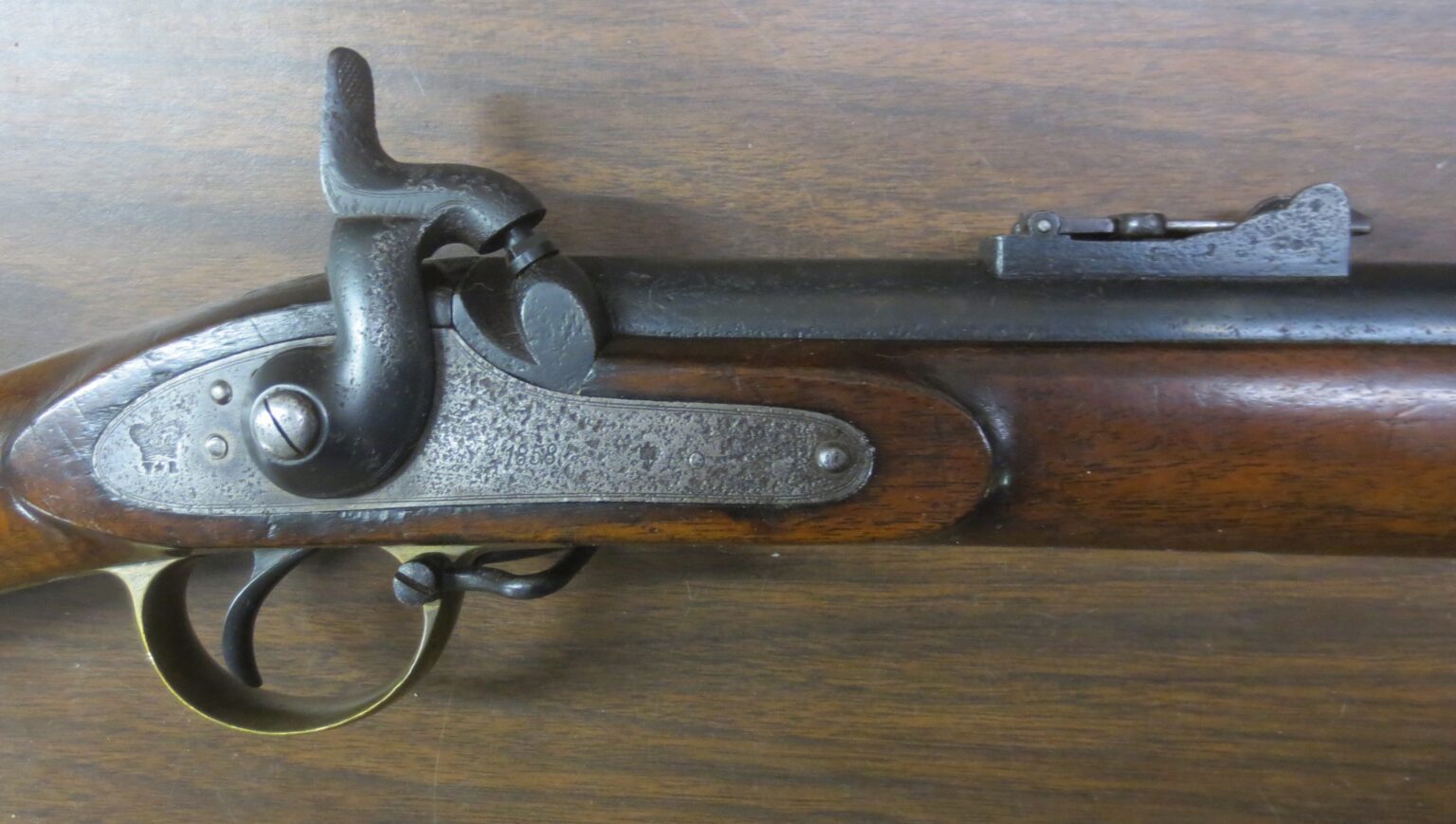 Civil War Tower Enfield P53 rifle musket dated 1858 – Battleground Antiques