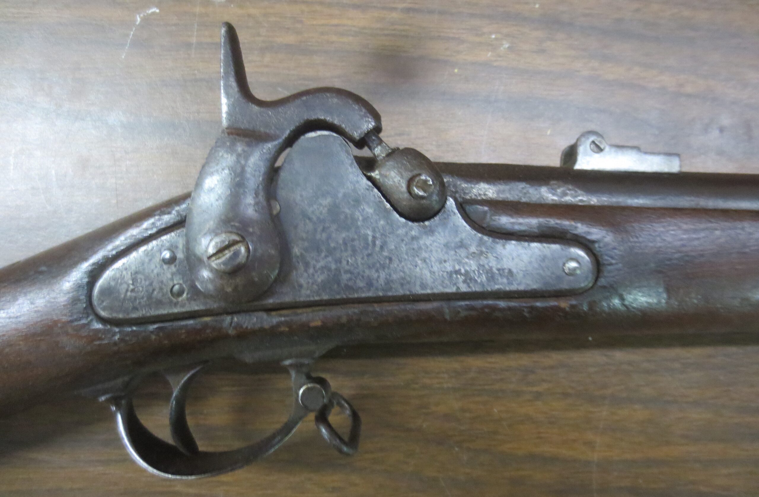 Confederate Richmond Armory High Hump rifle musket Civil War