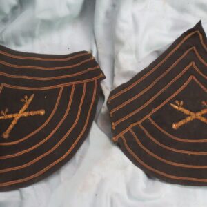 Civil War era principle musician military rank chevrons