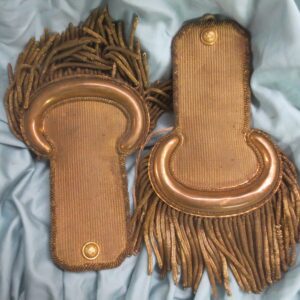 Civil War era Massachusetts Lieutenant dress epaulettes