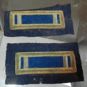 RARE set of near mint antebellum 1st Lieutenant shoulder straps