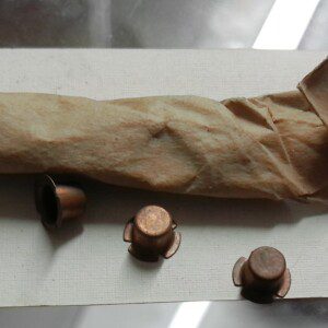 ORIGINAL Civil War musket, rifle and carbine percussion caps as issued with cartridges