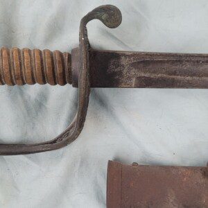 Variant Civil War US Staff and Field officer sword with scabbard