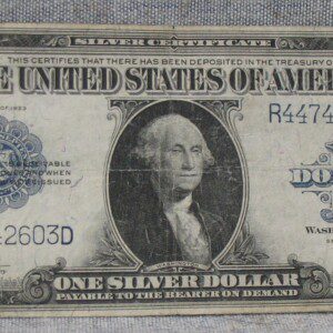 United States Horse Blanket dollar bill Series of 1923