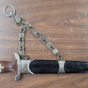 Chained officer NSKK German Nazi Dagger