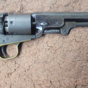 Exceptional Colt Model 1851 "Navy" percussion revolver made in 1866