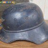 Original WWII German Luftshutz helmet, direct veteran estate purchase - Image 2