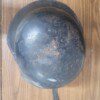 Original WWII German Luftshutz helmet, direct veteran estate purchase - Image 5