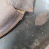 RARE German WW2 early Kriegsmarine Double Decal combat helmet - Image 9