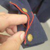 RARE Civil War 9-button Artillery enlisted frock coat, aka HEAVY ARTILLERY, Schuylkill Arsenal, SERGEANT - Image 4