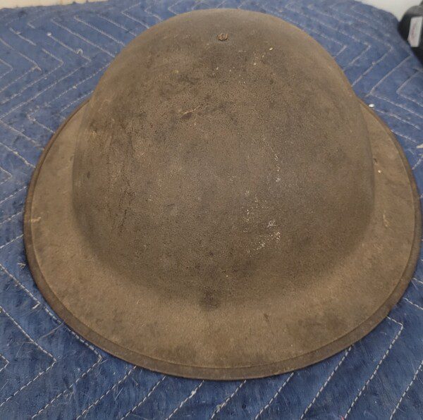 Standard US WWI Doughboy helmet with original liner circa 1917