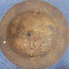 Original WWI Doughboy helmet shell, 1st Division “Big Red 1” paint! - Image 3
