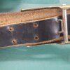 Fine German WWII SA belt with sword hangers and near mint buckle - Image 4