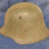 Exceptional WWII Bulgarian Model 1936 (M36) Nazi style helmet, full liner and decal - Image 3