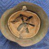 Exceptional WWII Bulgarian Model 1936 (M36) Nazi style helmet, full liner and decal - Image 4