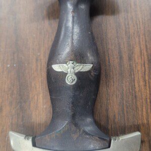 WWII German M33 SS dagger and sheath, nice!