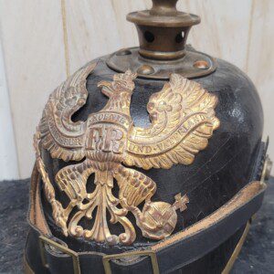 WWI German Prussian Pickelhaub aka Pickelhelm, line Artillery