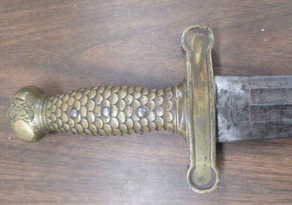 US Model 1832 Heavy Artillery Short Sword, 1833