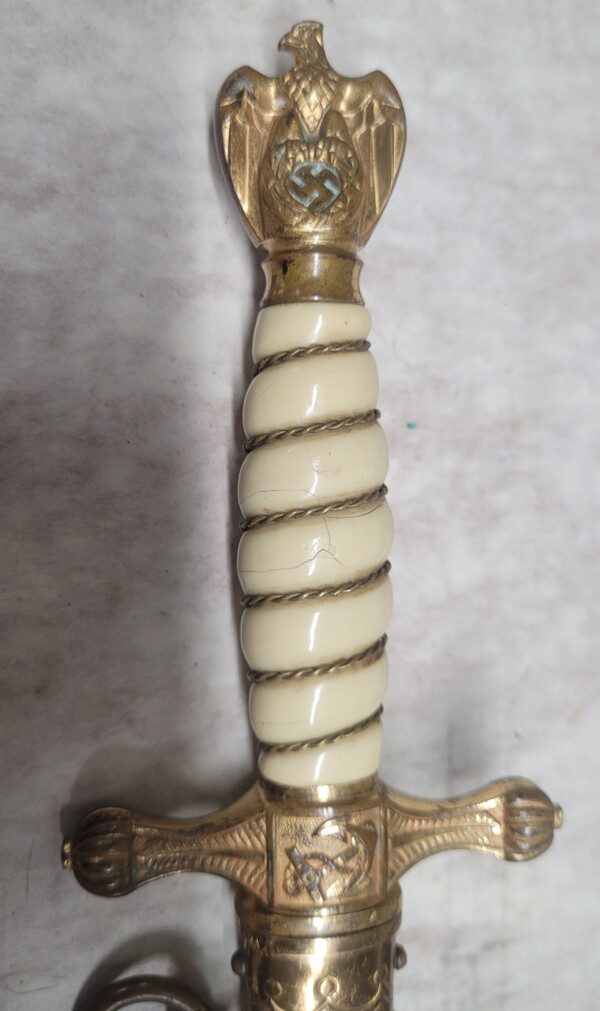 WWII Nazi German Kriegsmarine NAVY officer dagger by Eickhorn