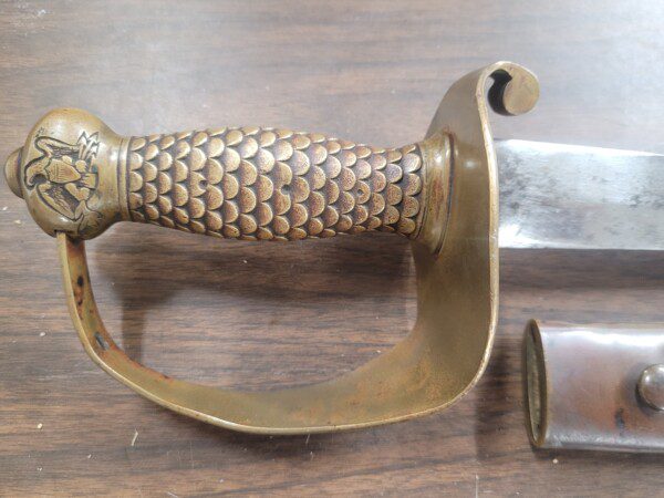 Civil War copy of the Model 1841 US Navy cutlass, either an obscure contract or Confederate