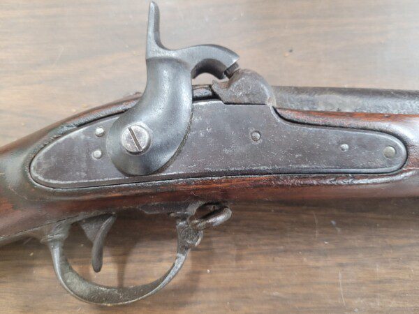 Civil War US M1842 Palmetto musket dated 1852, inscribed!