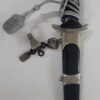 RARE German WWII Nazi CHAINED SS dagger, fine! - Image 3