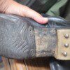 Excellent pair of WWII German marching boots, WWII GI trophy sent home! - Image 4