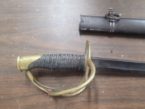Fine Civil War Model 1860 Ames Light Cavalry sabre made in 1862