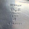 Beautiful STERLING SILVER Gorham water pitcher, 4 ¼ pint (#182), weighs well over a pound! - Image 3