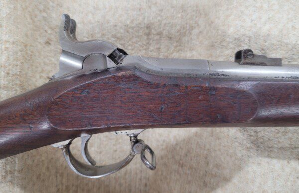 Exceptional and rare Lindsay Civil War two-shot rifled musket, one of only 1,000 produced