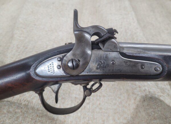 US Model 1842 Springfield smoothbore .69 musket, FINE!