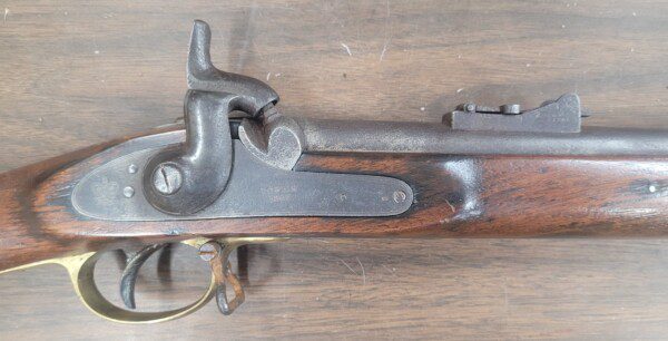 Civil War Tower Enfield rifled musket, 1862, with LOUISIANA STATE MILITIA markings!